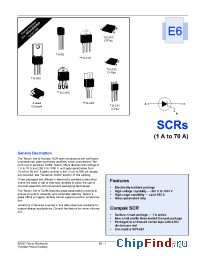 Datasheet S4008V manufacturer Teccor