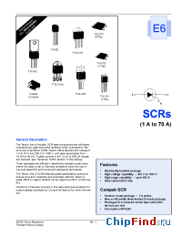 Datasheet S6N1 manufacturer Teccor