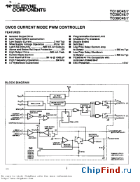 Datasheet TC28C46EPE manufacturer TelCom