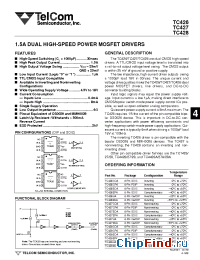 Datasheet TC426CPA manufacturer TelCom