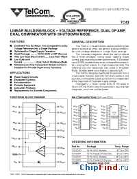 Datasheet TC43 manufacturer TelCom