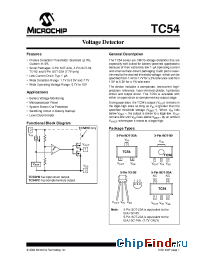 Datasheet TC54VC2102EMB713 manufacturer TelCom