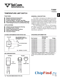 Datasheet TC626090VAB manufacturer TelCom