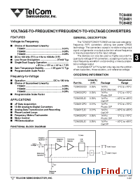 Datasheet TC9400EJD manufacturer TelCom