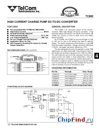 Datasheet TC962 manufacturer TelCom
