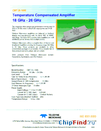 Datasheet CMT-26-1806 manufacturer Teledyne