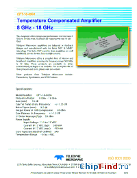 Datasheet CPT-18-8004 производства Teledyne