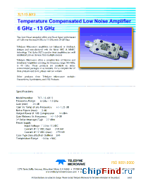 Datasheet TLT-13-6013 manufacturer Teledyne