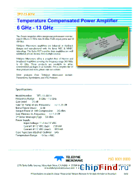 Datasheet TPT-13-6015 manufacturer Teledyne