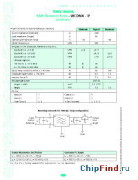 Datasheet TMXM468 manufacturer Temex