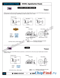 Datasheet LS4148 manufacturer TEMIC