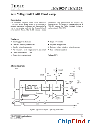 Datasheet TEA1124 manufacturer TEMIC