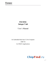Datasheet TSC691E производства TEMIC