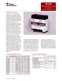 Datasheet 40AA300E manufacturer TI