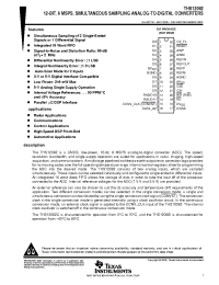 Datasheet 5962-0051901NXD manufacturer TI