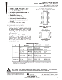 Datasheet 5962-8686701VSA manufacturer TI