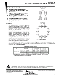 Datasheet 5962-9076503QEA manufacturer TI