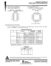 Datasheet 5962-9218201M2A manufacturer TI