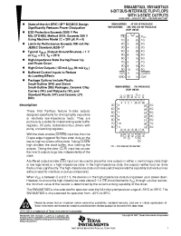 Datasheet 5962-9450801Q3A manufacturer TI