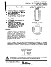 Datasheet 5962-9560601Q2A manufacturer TI