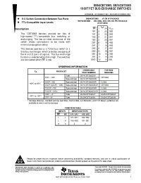 Datasheet 5962-9668801QKA manufacturer TI