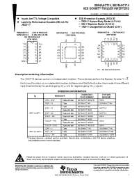 Datasheet 5962-9680101QCA manufacturer TI