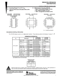 Datasheet 5962-9680501QCA manufacturer TI