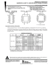 Datasheet 5962-9764201Q2A manufacturer TI