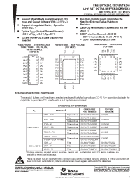 Datasheet 5962-9950801QRA manufacturer TI