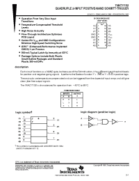 Datasheet 74AC11132 manufacturer TI