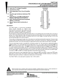 Datasheet 74ACT11867DWR производства TI