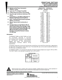 Datasheet 74ACT16245DL manufacturer TI