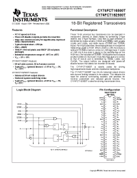 Datasheet 74FCT162500ATPVCT manufacturer TI