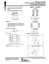 Datasheet 74LS266 manufacturer TI