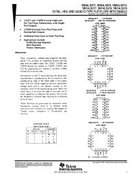 Datasheet 74LS378 manufacturer TI