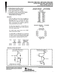 Datasheet 74LS541 manufacturer TI