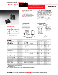 Datasheet 78HT265SC производства TI