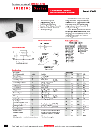 Datasheet 78SR105SC manufacturer TI