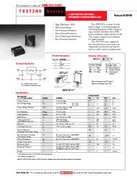 Datasheet 78SR205SC manufacturer TI