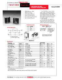 Datasheet 78ST305SC manufacturer TI
