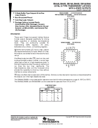 Datasheet 84012022A manufacturer TI