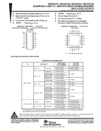 Datasheet 85124012A manufacturer TI