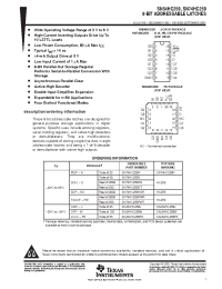 Datasheet 85519012A manufacturer TI