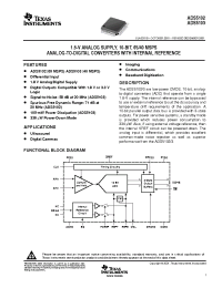 Datasheet ADS5103 manufacturer TI