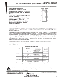 Datasheet AM26LV32CDG4 manufacturer TI