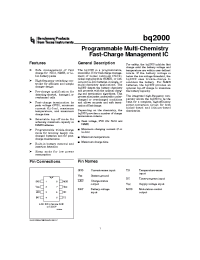 Datasheet BQ2000PW manufacturer TI