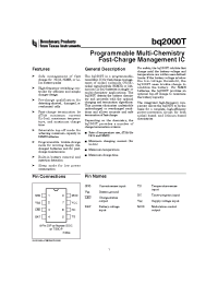 Datasheet BQ2000T manufacturer TI