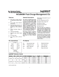 Datasheet BQ2002 manufacturer TI