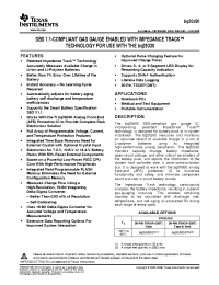 Datasheet BQ20Z90 manufacturer TI