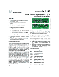 Datasheet BQ2148 manufacturer TI